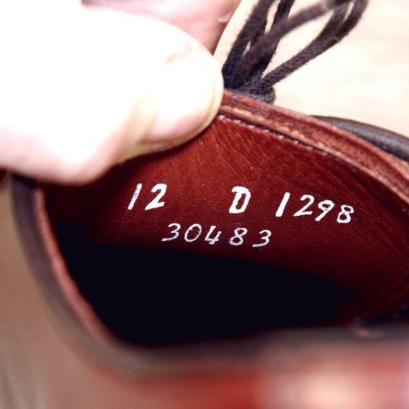 Allen Edmonds DELRAY Split Toe Blucher 12 D Chili * add $15 new Cedar Trees main image 11